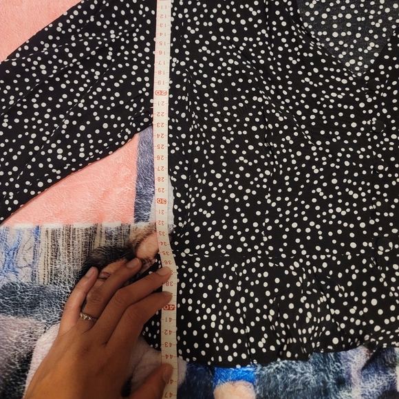 River Island Polkadot Longsleeves Blouse - Picture 10 of 14